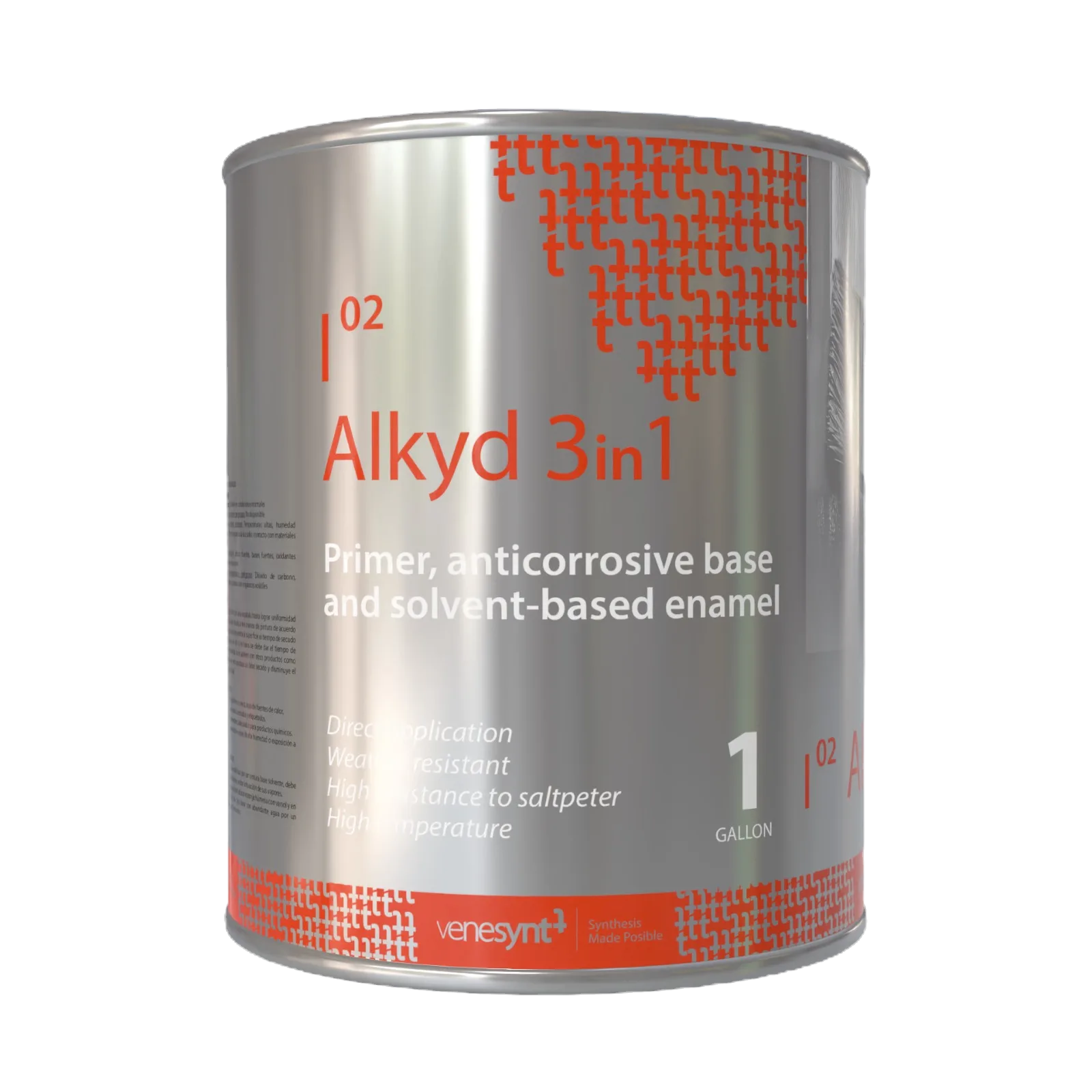 Envase de Alkyd 3 en 1, producto Coloxi