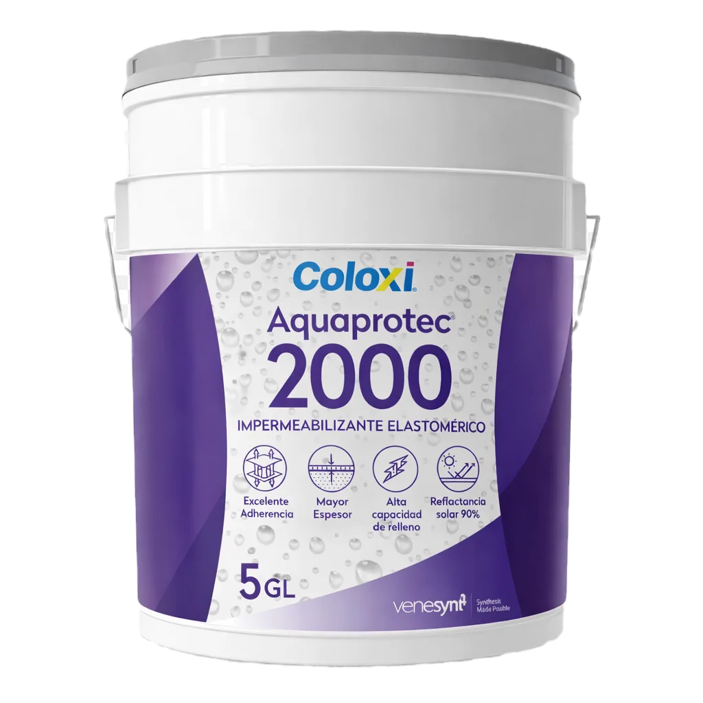 Envase de Aquaprotec 2000 Aluminizado, producto Coloxi