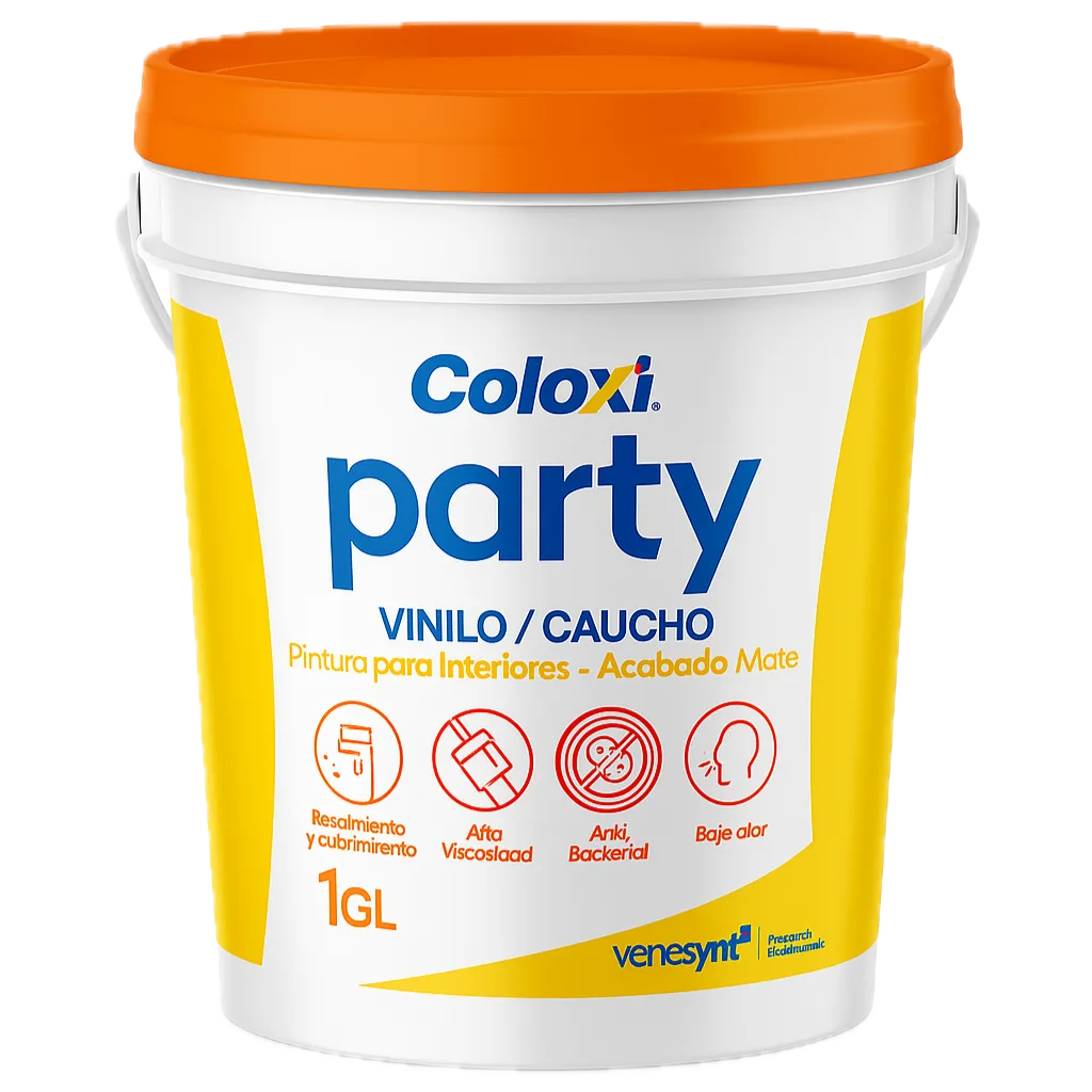 Envase de Party, producto Coloxi
